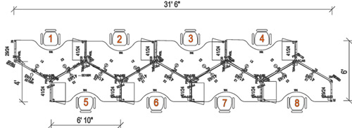 2d office space plan knoll