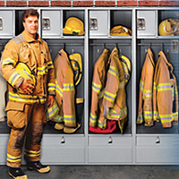 fire station lockers