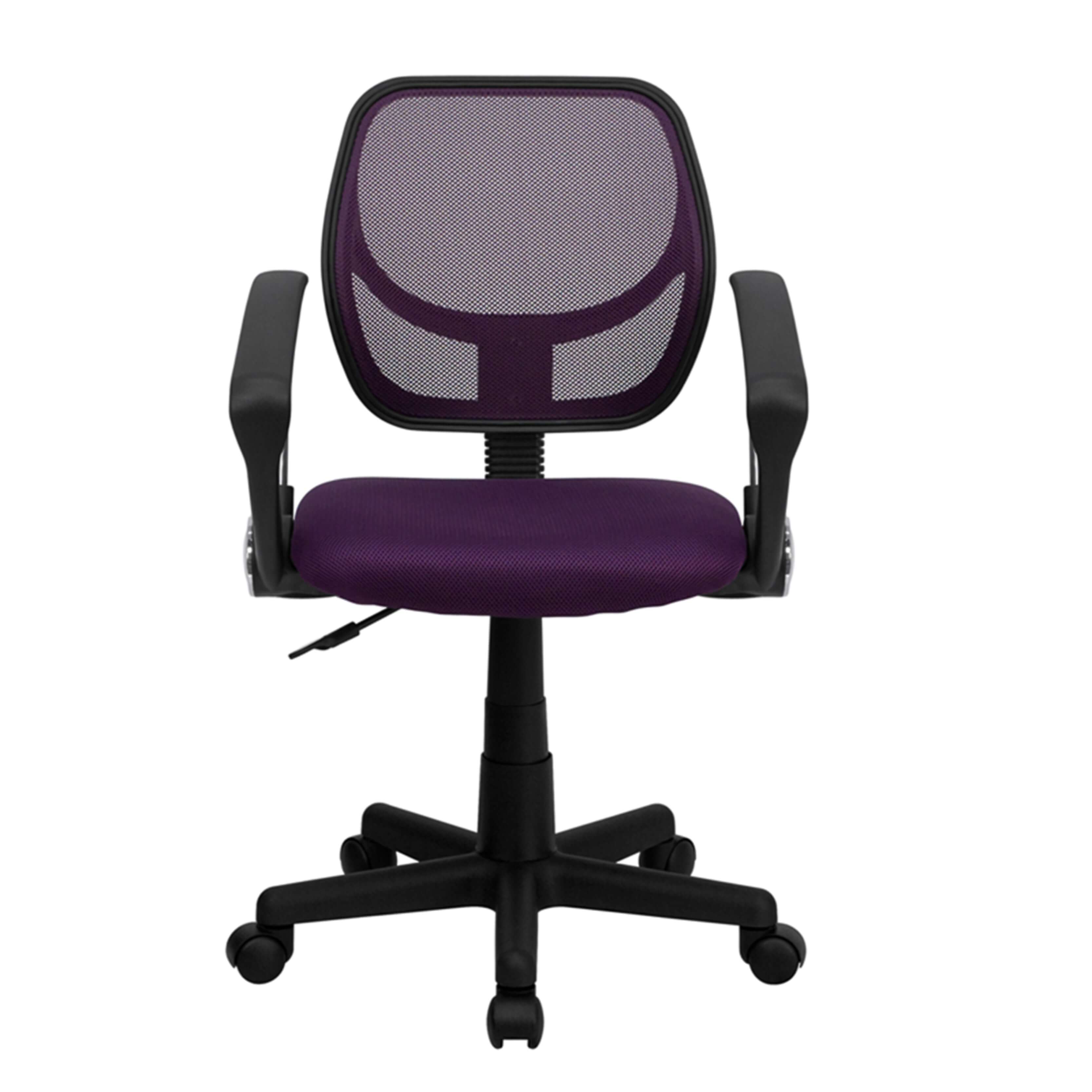 Colorful desk chairs CUB WA 3074 PUR A GG FLA