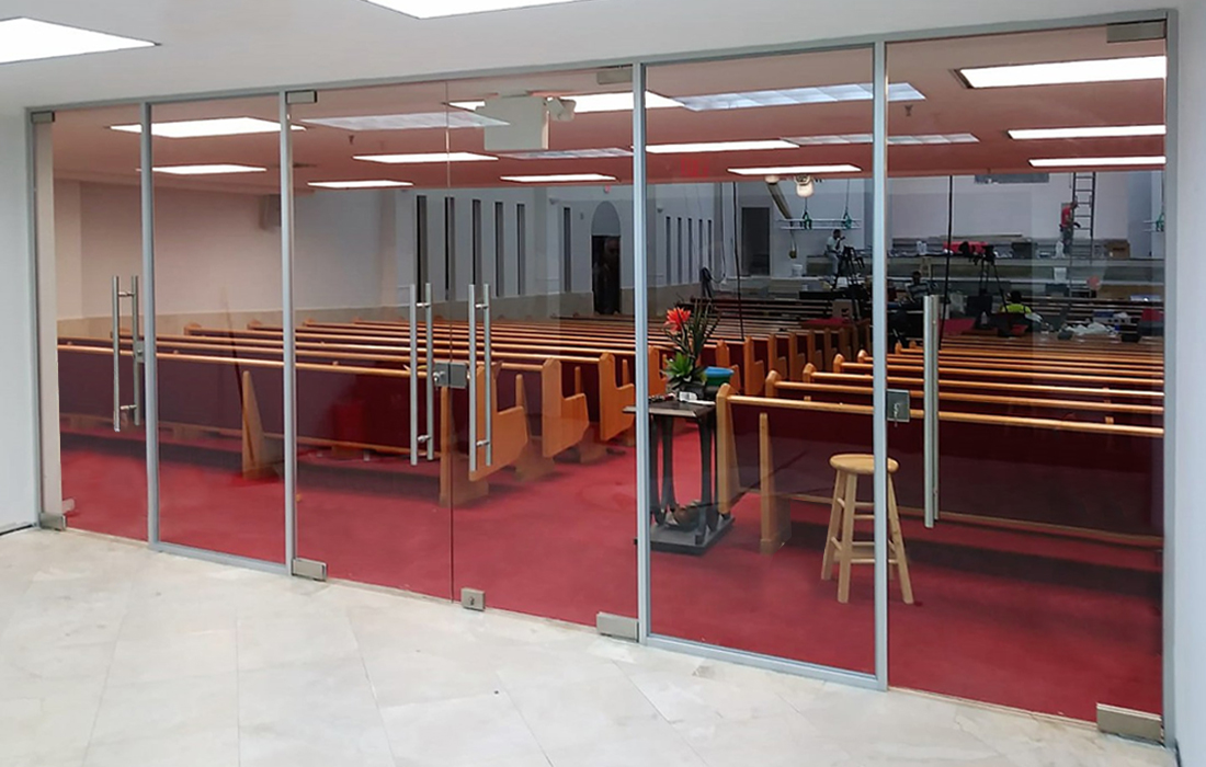 Glass wall systems glass door entry 14