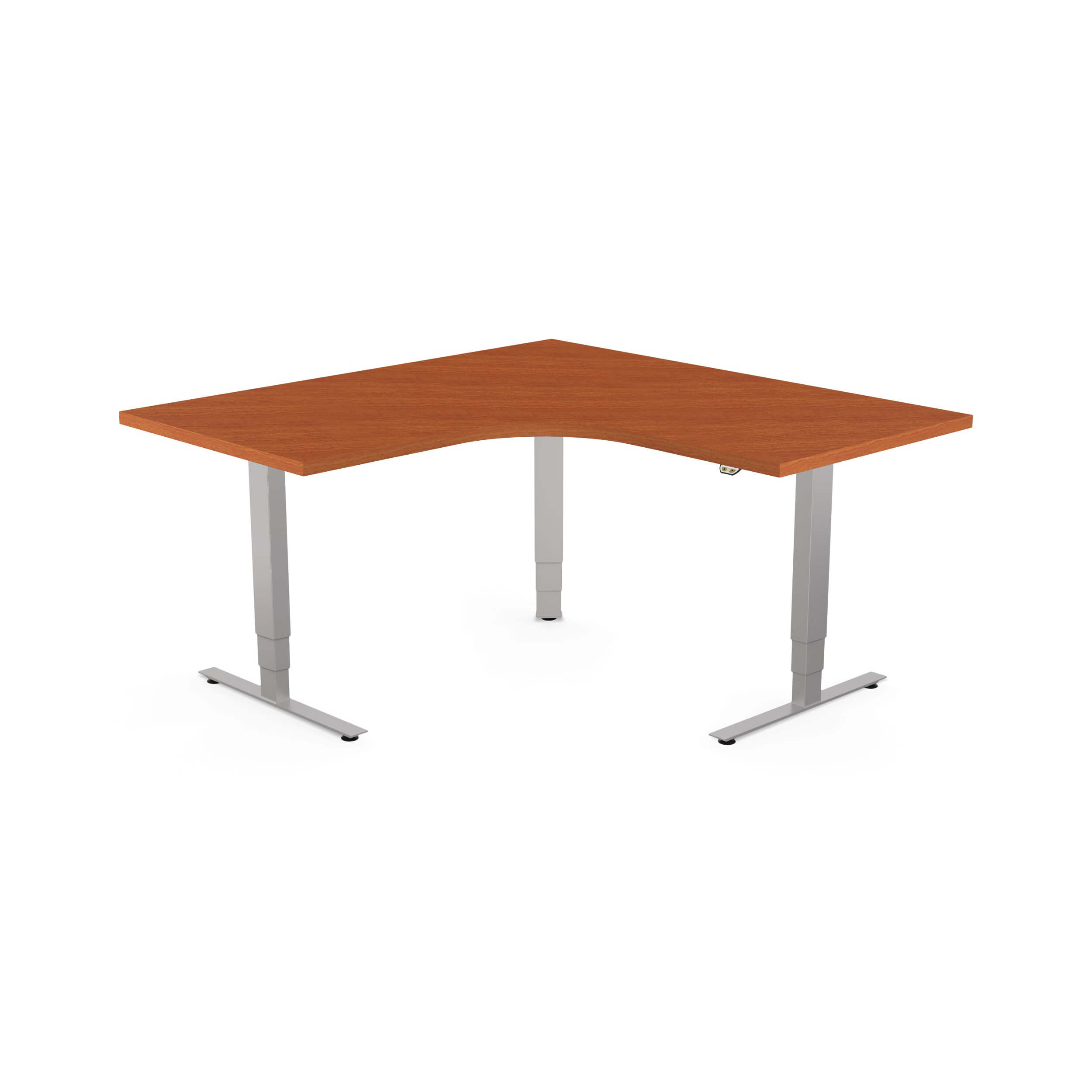 Sit stand desk adjustable height table