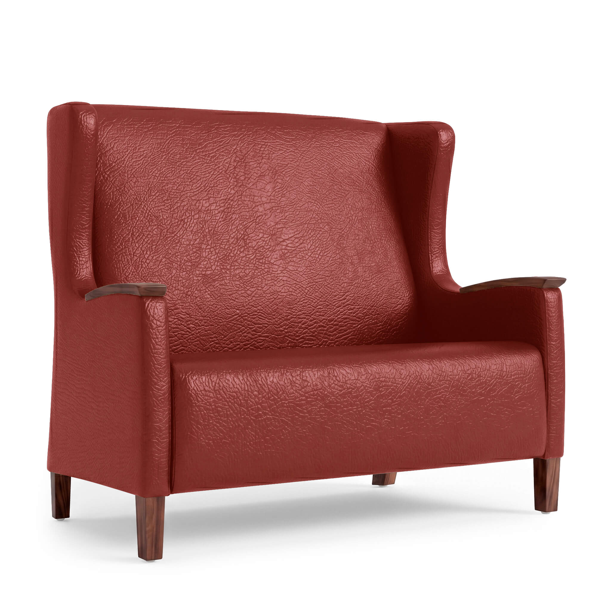 Curaform wingback two seat red barn Curaform wingback two seat red barn