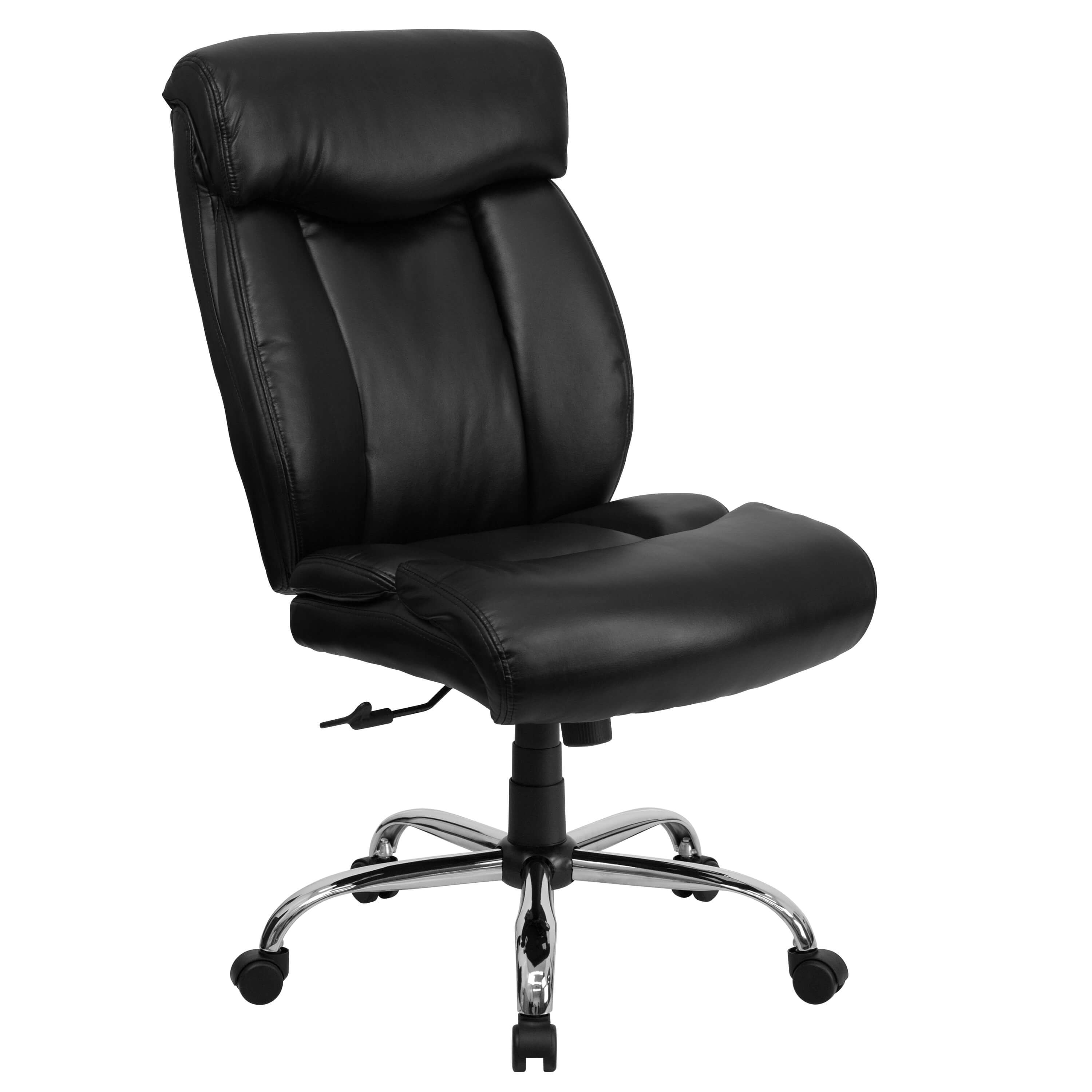 Big and tall executiv office chairs CUB GO 1235 BK LEA GG ALF