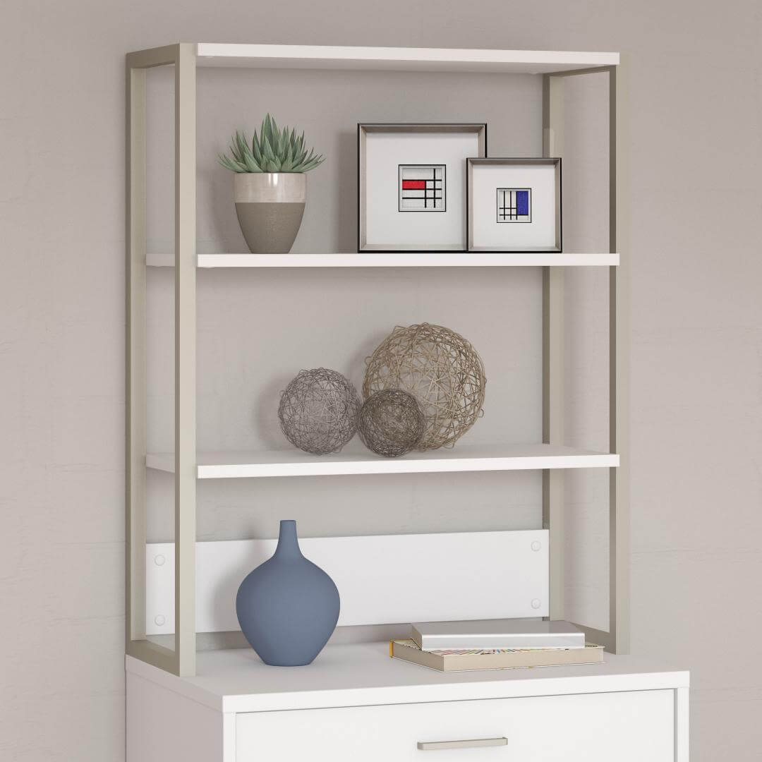 Somona bookcase white usage