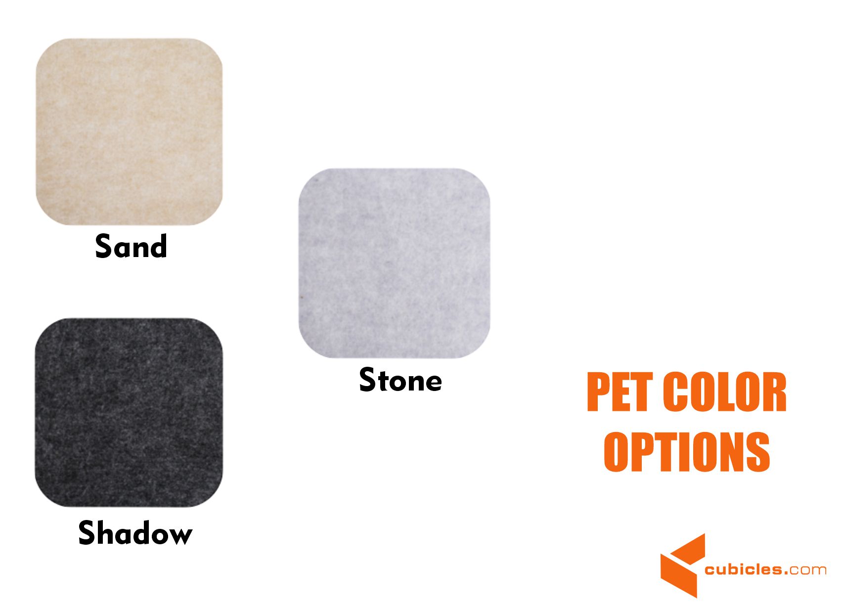 Desk dividers PET color options 18H Desk dividers PET color options 18H