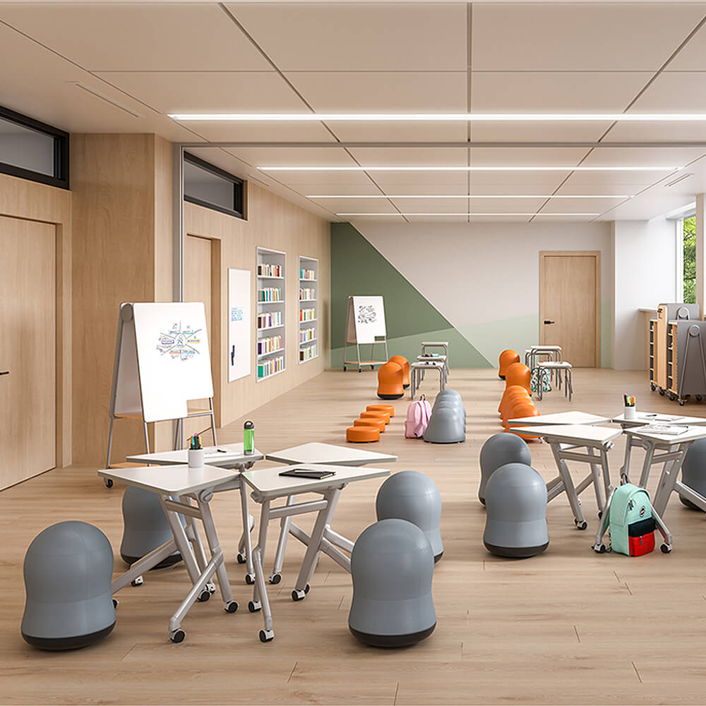 Ergonomic ball chair lifestyle