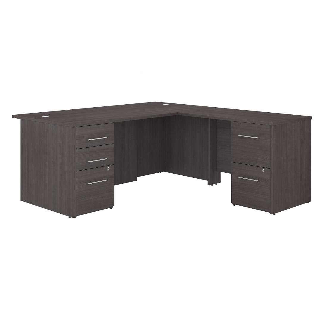 Large l shaped desk CUB OF5004SGSU FBB