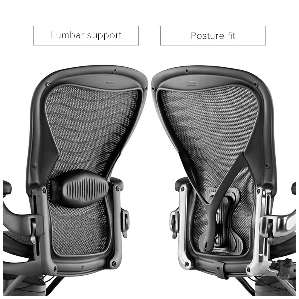 Lumbar support vs posture fit