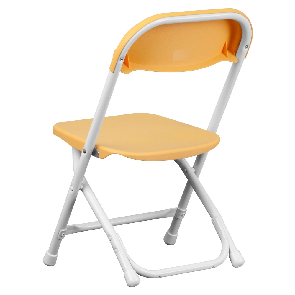 Mini folding chair rear view