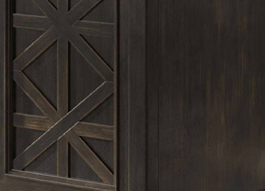 Raised criss cross detailed inlay Raised criss cross detailed inlay