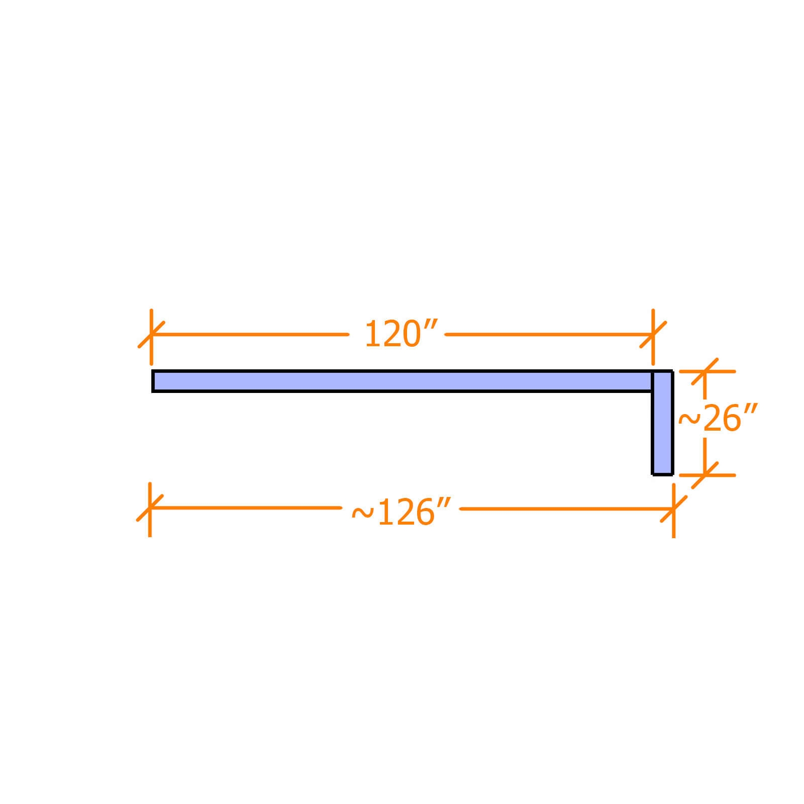 Room divider wall CUB EAW L 10 W AME 1