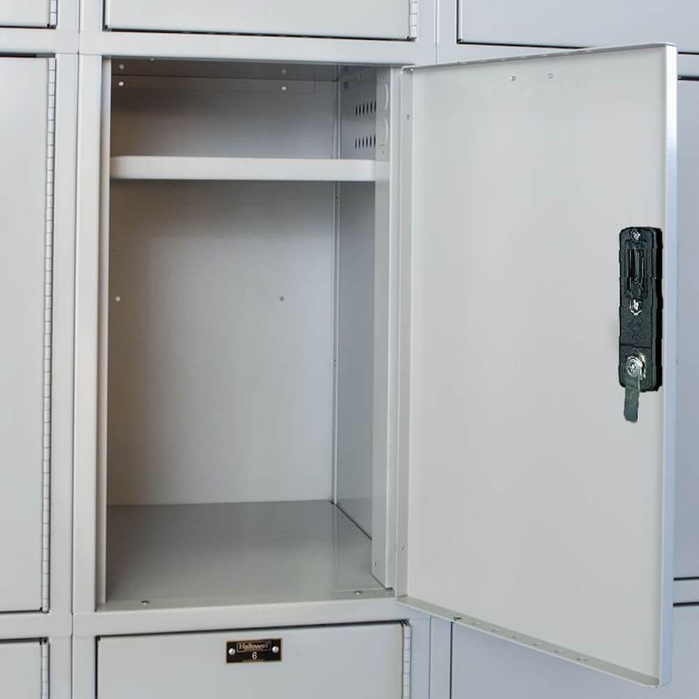 Employee lockers metal lockers laptop locker 3W 4T inside space view