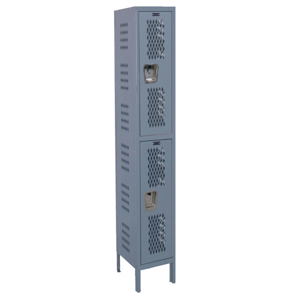 Employee lockers metal lockers ventilated lockers dark gray 1W 2T