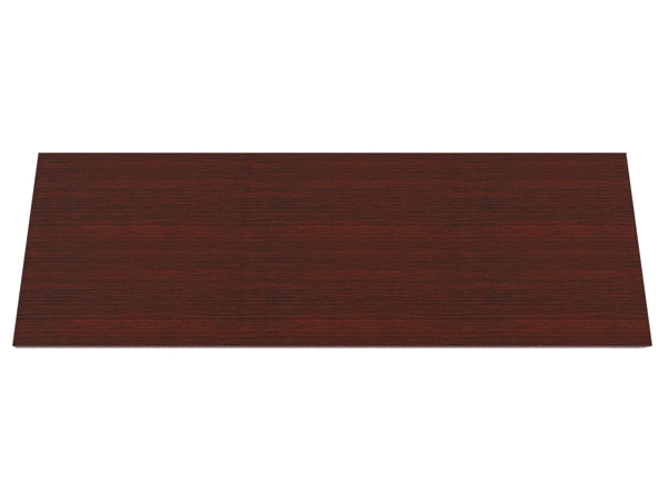 Training table with modesty top 6x2 slate mahogany 1 Training table with modesty top 6x2 slate mahogany 1