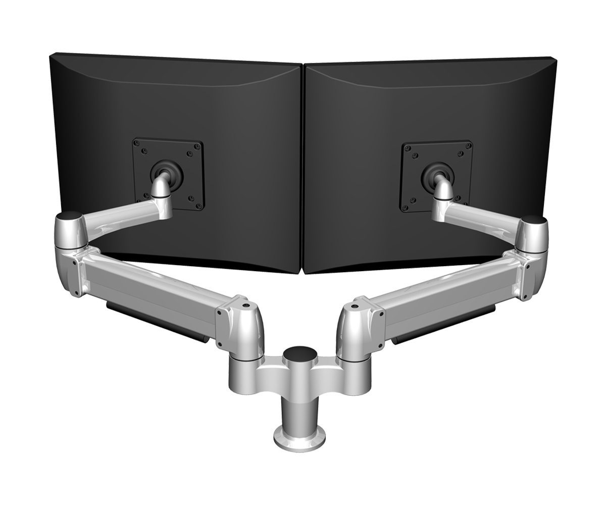 Executive Furniture 8x12 - Monitor arms let you adjust the angle, depth and height of your monitors, giving you an eye-level ergonomic connection to your work. Choose from a variety of models for 1-4 screens, seated and standing applications.